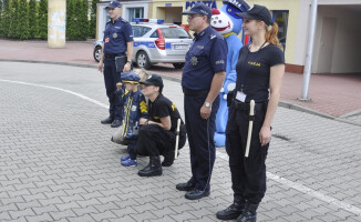 Mam marzenie: 5-latek dowodził patrolem policji 