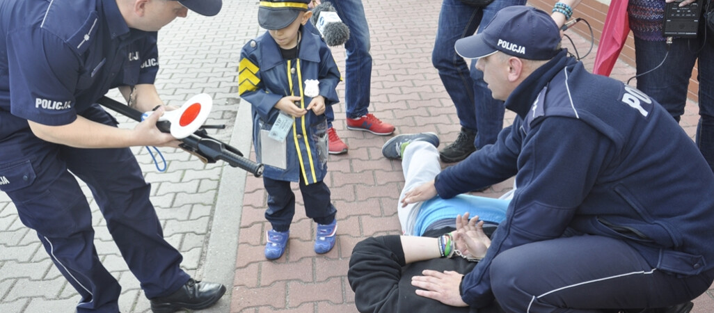 Mam marzenie: 5-latek dowodził patrolem policji 