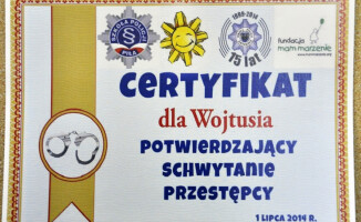 Mam marzenie: 5-latek dowodził patrolem policji 