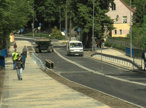 Nowy "stary" most w Złotowie - grafika