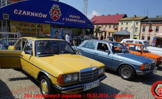 Zlot samochodów zabytkowych w Czarnkowie