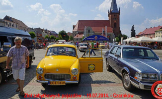 Zlot samochodów zabytkowych w Czarnkowie