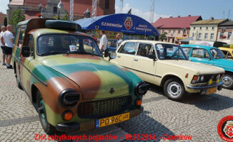 Zlot samochodów zabytkowych w Czarnkowie