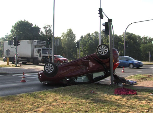 Dachowanie przy nowym Lidlu na Górnym - grafika