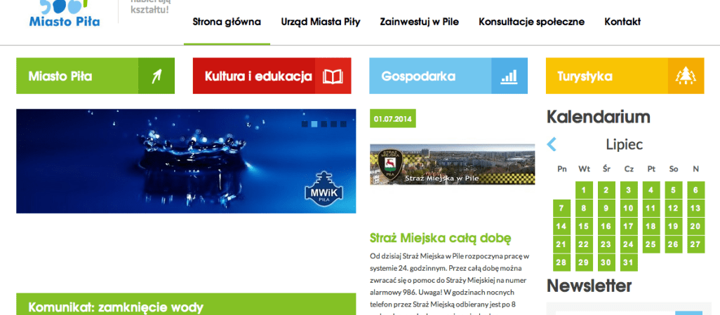 Nowa strona Piły