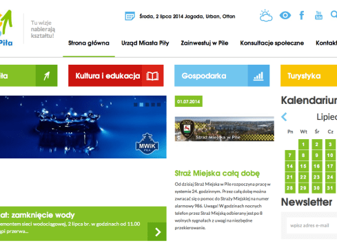 Nowa strona Piły - grafika