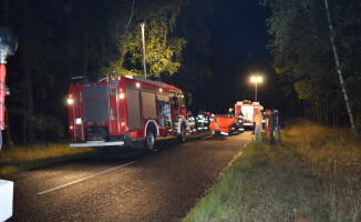 Pijany kierowca uderzył w TIRa?
