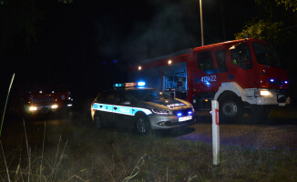 Pijany kierowca uderzył w TIRa?