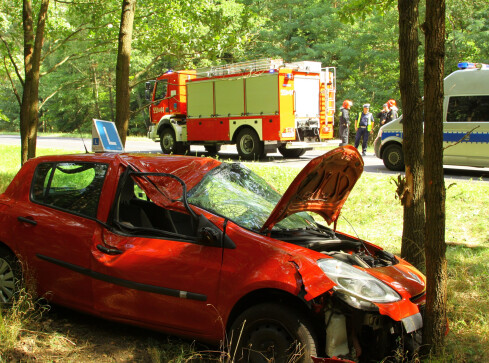 „Elka” wypadła z drogi. Kursanci i instruktor ranni - grafika