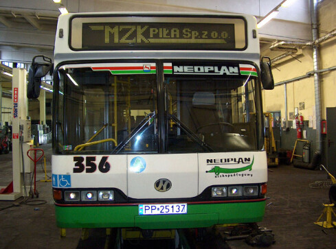 Pożegnanie starych autobusów MZK - grafika