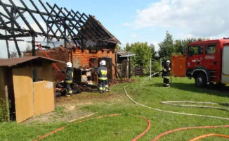 Niebezpieczny pożar, na szczęście bez ofiar