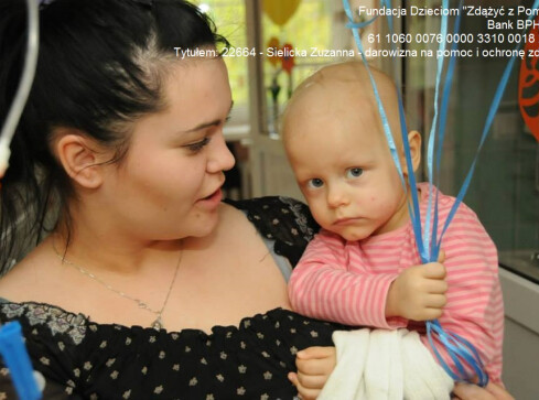 Potrzebna pomoc! 3-letnia Zuzia walczy z nowotworem - grafika