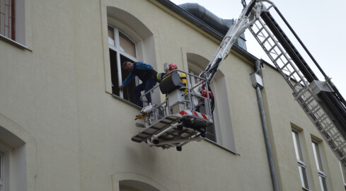 Szpital stanął w płomieniach... - grafika
