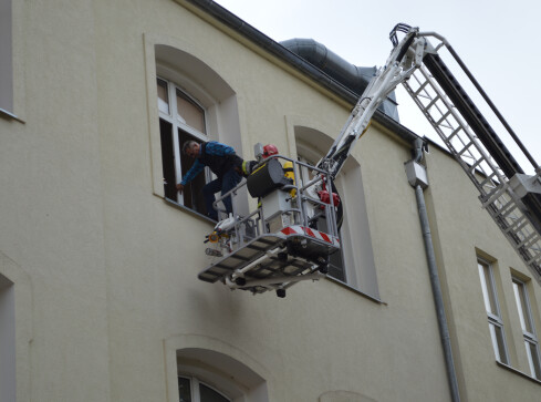 Szpital stanął w płomieniach... - grafika