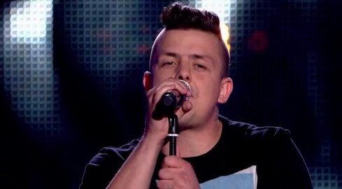 Damian Michalski z Krajenki w Voice of Poland! - grafika