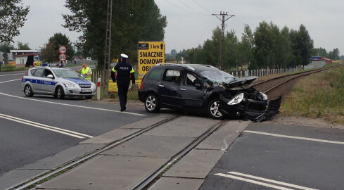 Wypadek w Ługach Ujskich - grafika