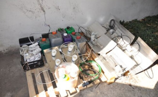 Policja zlikwidowała plantację konopii