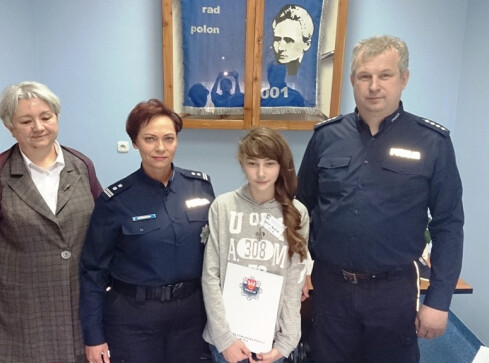 Młoda bohaterka z Wyrzyska - grafika