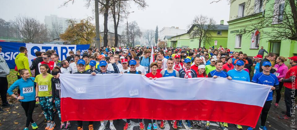 Prawie pół tysiąca osób na starcie Biegu Niepodległości