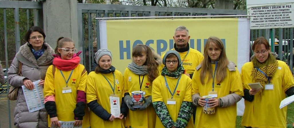 Na hospicjum zebrano...