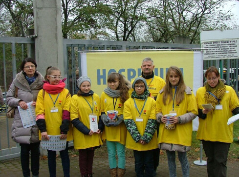 Na hospicjum zebrano... - grafika