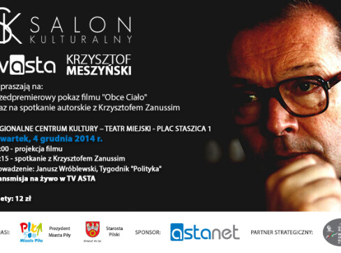 Już dziś - spotkanie z Zanussim - grafika