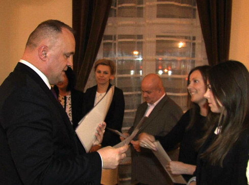 Wolontariusze nagrodzeni - grafika