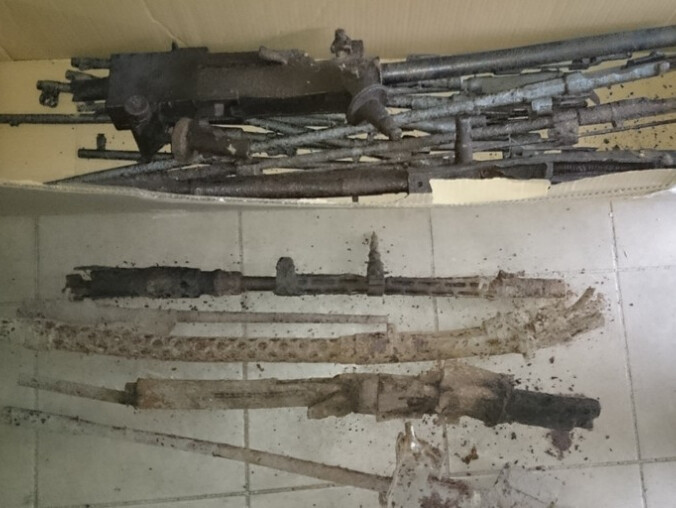 "Arsenał" w mieszkaniach dwóch mężczyzn z Piły - grafika