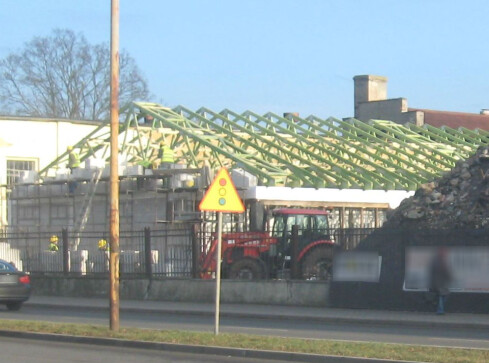 Kolejny market w Pile - grafika