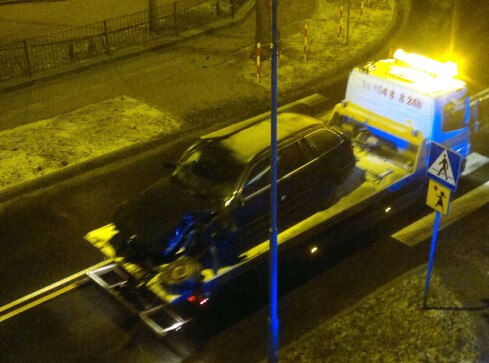 Z promilami za kierownicą bmw - grafika