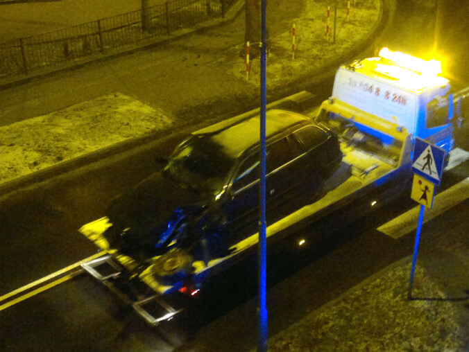 Z promilami za kierownicą bmw - grafika