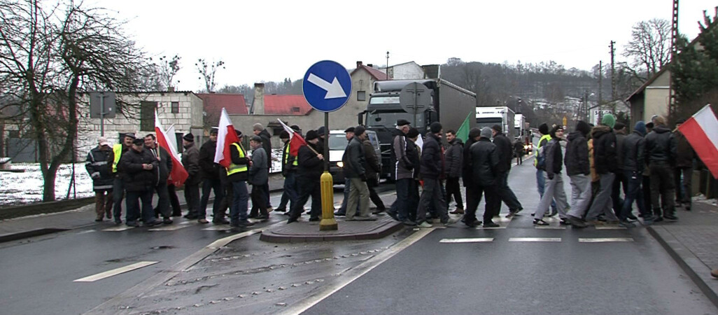 Protesty na drogach