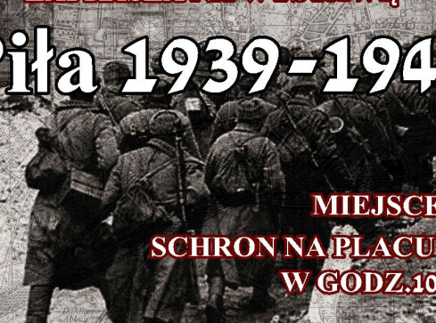 Wystawa w schronie - grafika