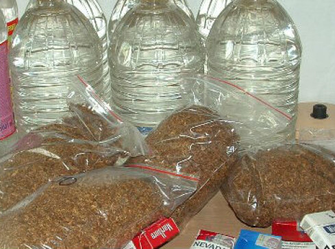 Tytoń i alkohol bez akcyzy - grafika