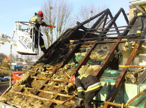 Po pożarze plebanii: straty na pół miliona złotych - grafika