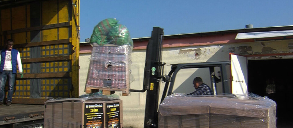 Dary z Piły wyjechały na Ukrainę