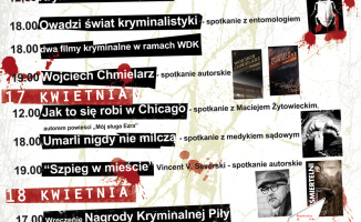 Kryminalna Piła 2015 - znamy szczegóły festiwalu