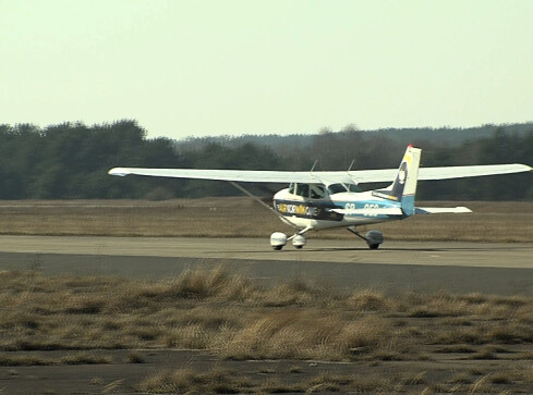 Air Korwin One wylądował w Pile - grafika