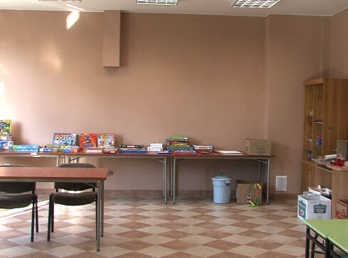 Sala w Stobnie po remoncie - grafika