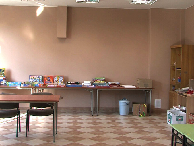 Sala w Stobnie po remoncie - grafika