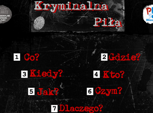 Piła stolicą kryminału - grafika
