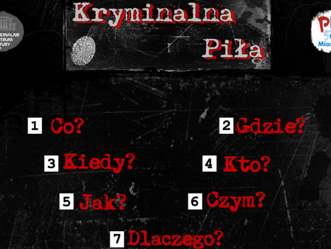 Piła stolicą kryminału - grafika