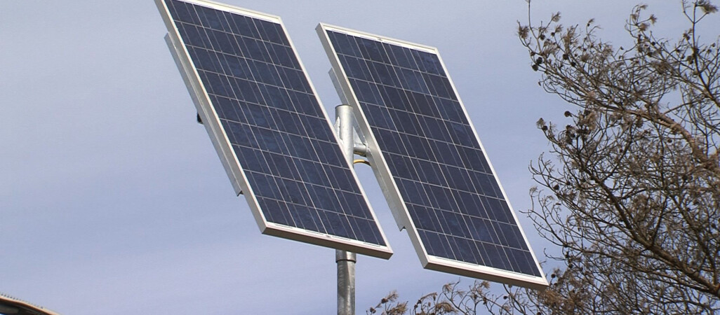 Trzcianka testuje lampy solarne