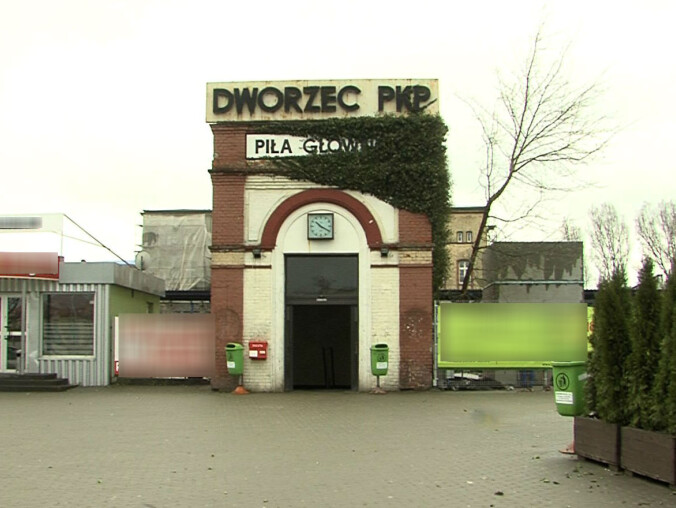 Sensacyjne znalezisko na pilskim dworcu - grafika