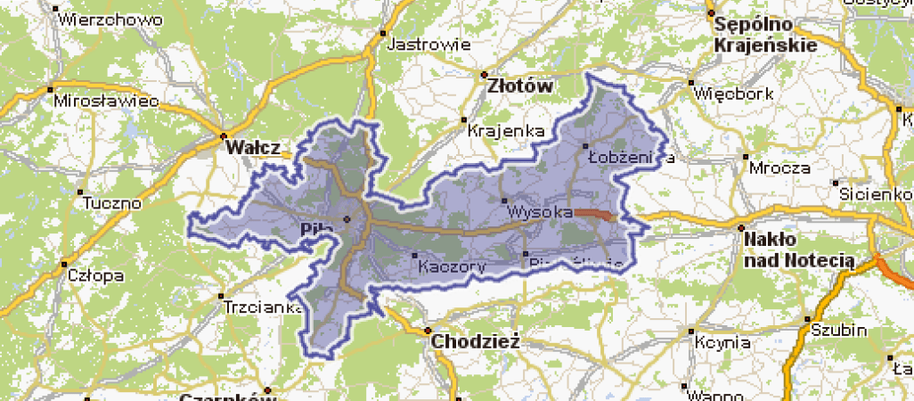 Piła poza powiatem?