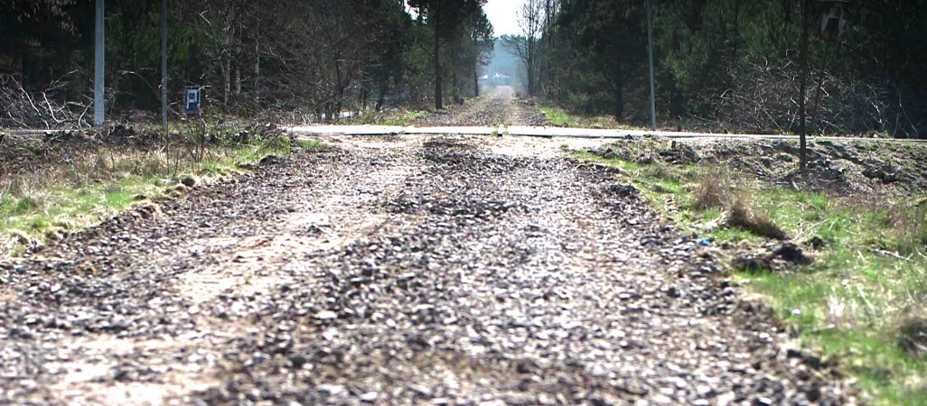 Nowy zjazd nad jezioro