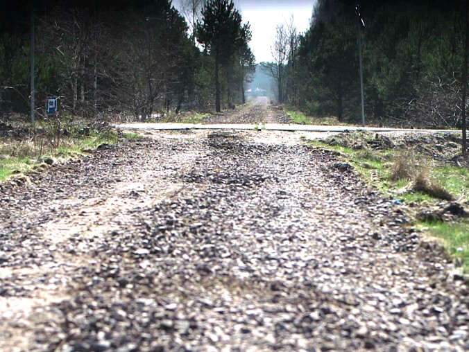 Długa ścieżka dla biegaczy i rowerzystów - grafika