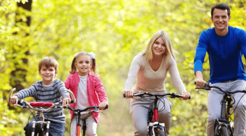 Rodzinny Piknik Rowerowy - grafika