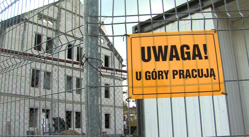 Już się mury pną do góry - grafika