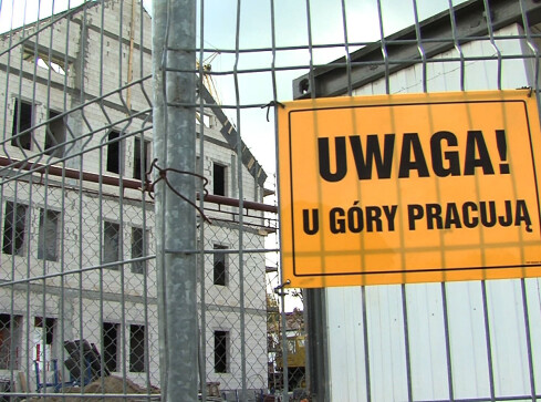 Już się mury pną do góry - grafika